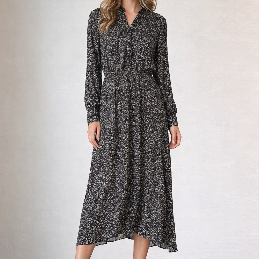 ESQUALO Labyrinth floral print dress sz 6 NWT